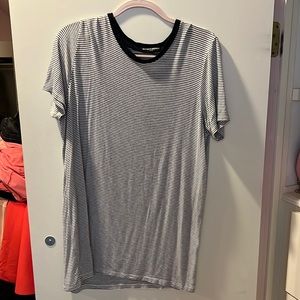 Stopped soft T shirt dress one size